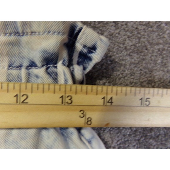 Jolt women's Jean skirt stripe white wash size XS - Picture 7 of 8